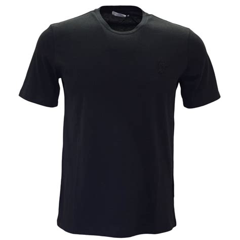 Versace Collection V800683 Round Neck Basic Black T